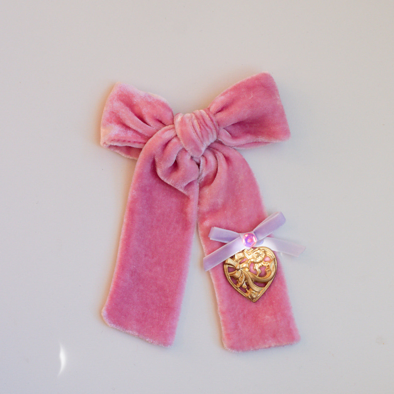 Vintage Locket on Powder Pink