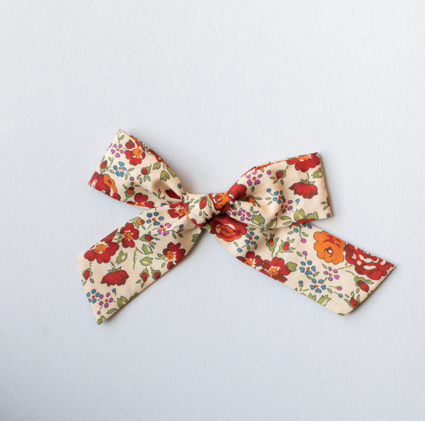 Felicite, Orange | Liberty bows