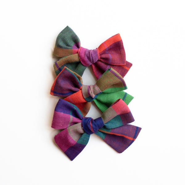 Vintage Autumn Plaid | Bows