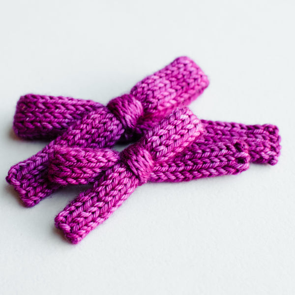Fuchsia | Sweater Bows