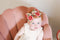 Fleur Red | embroidered tulle bows