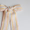 Breezy Stripe | Linen Bows