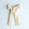 Breezy Stripe | Linen Bows