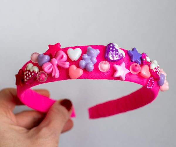 Beads on Tulle | Headbands