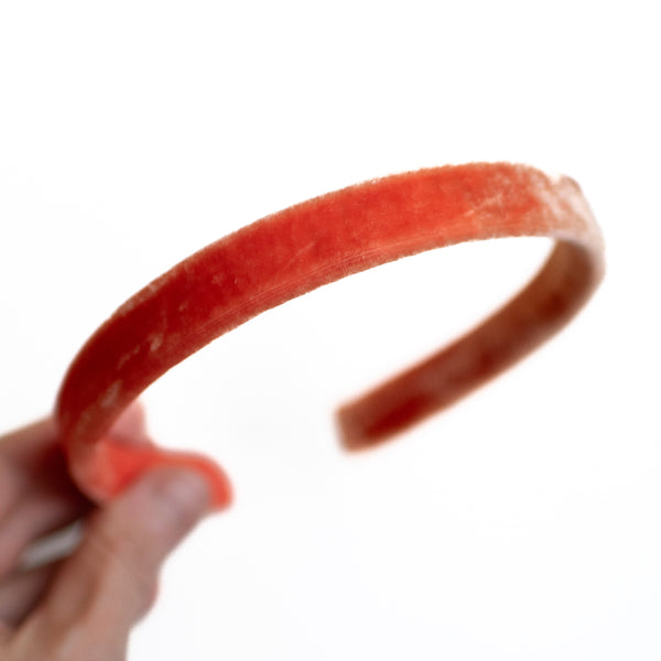 Persimmon | Velvet Headbands