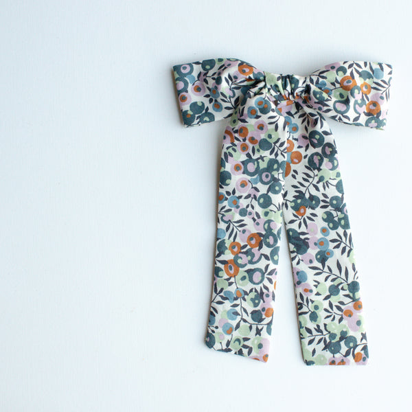 Wiltshire, Steel Blue | Liberty bows