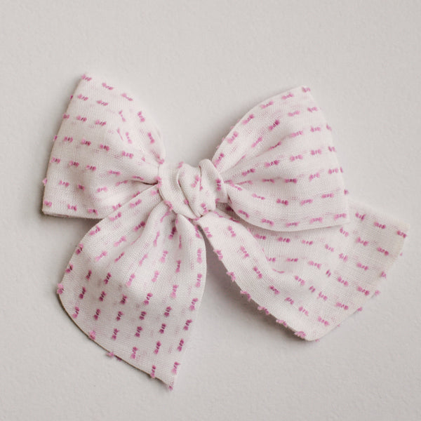 Plum Blossom | vintage fabric bows