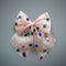 Rainbow Confetti | Beige Tulle