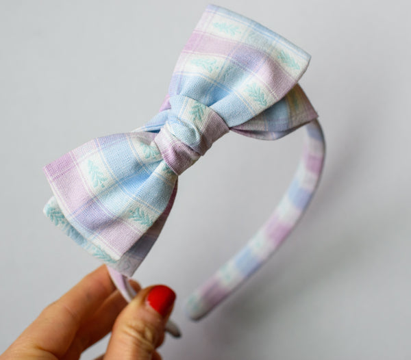 Pastel Winter | Vintage Fabric Headbands