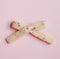 Dusty Rose Confetti | Sweater Bows
