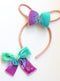 Mermaid Dreams | Multicolor Velvet Bows