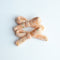 Tinsel Oatmeal | knitted bows