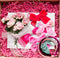 Lipstick Pink with Vintage Charm
