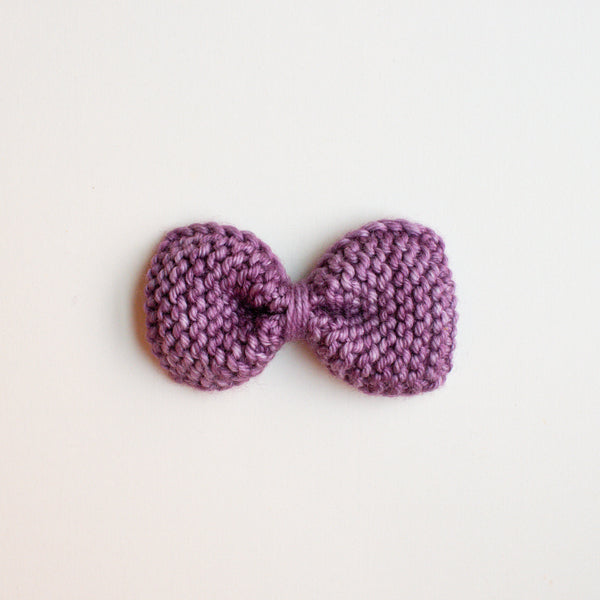 Periwinkle | knitted bows