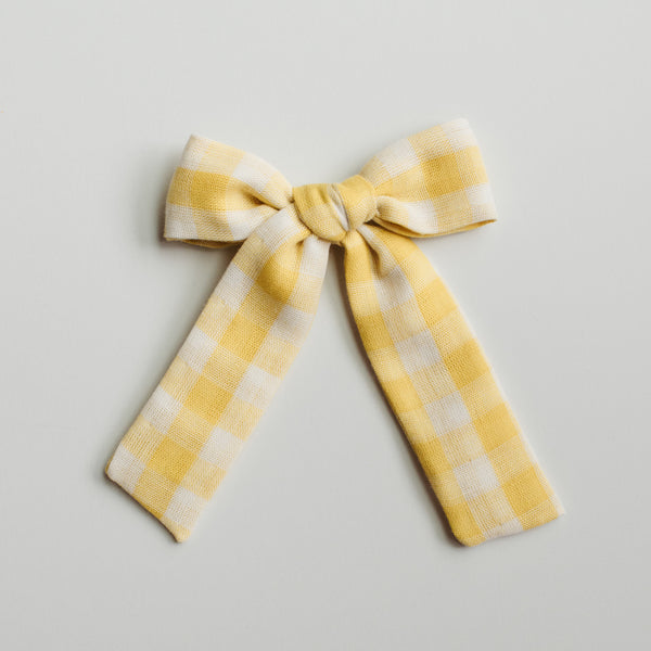 Picnic | Yellow Double Gauze Bows