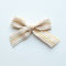 Breezy Stripe | Linen Bows