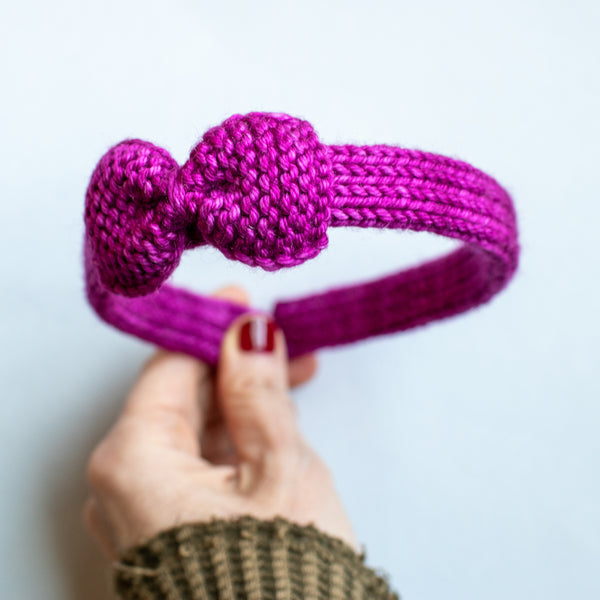 Fuchsia | M&P Yarn Headbands