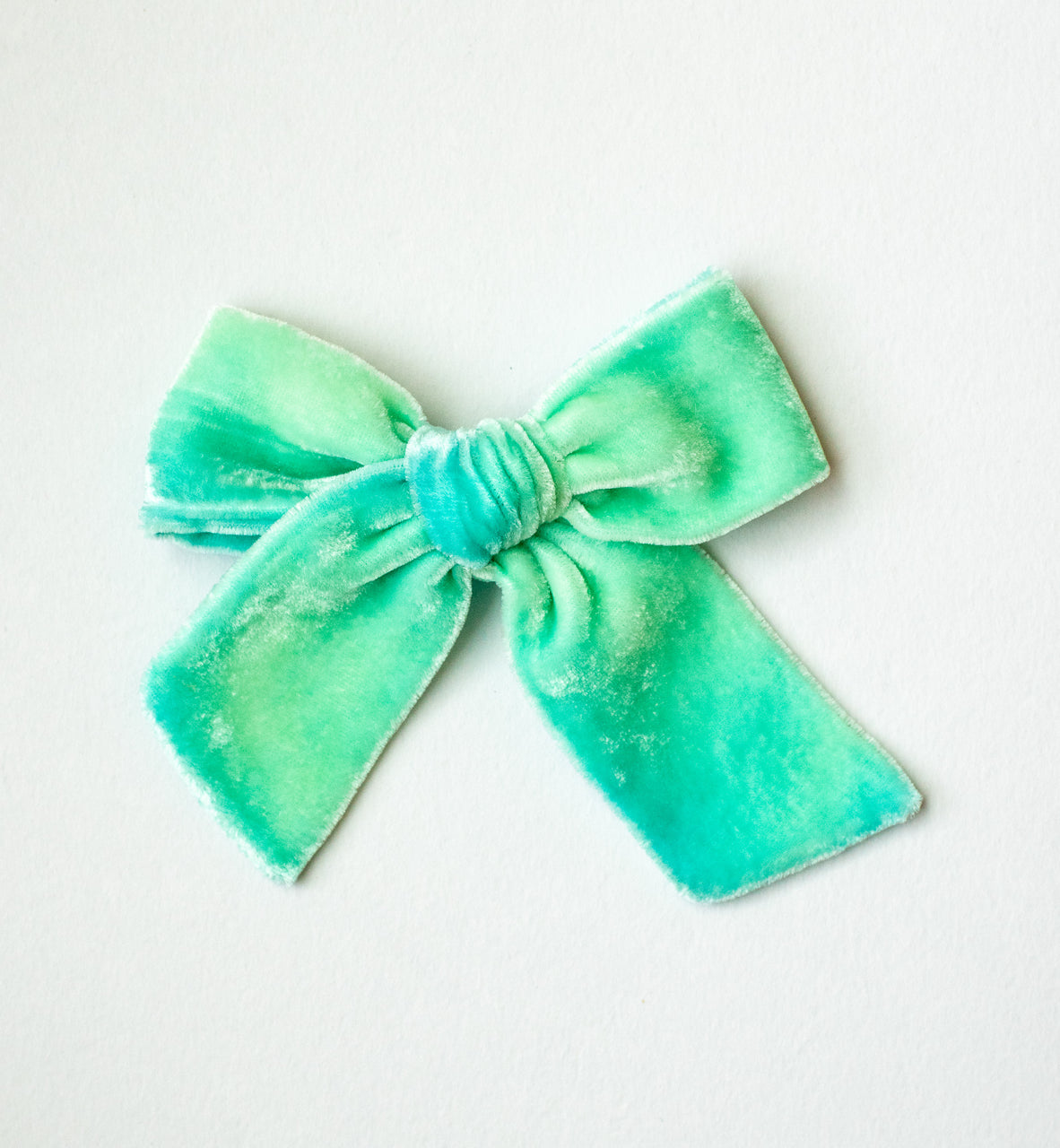Aqua Girl | Velvet Bows & Headbands