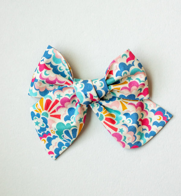 Clouds, Sunshine | Fabric Bows
