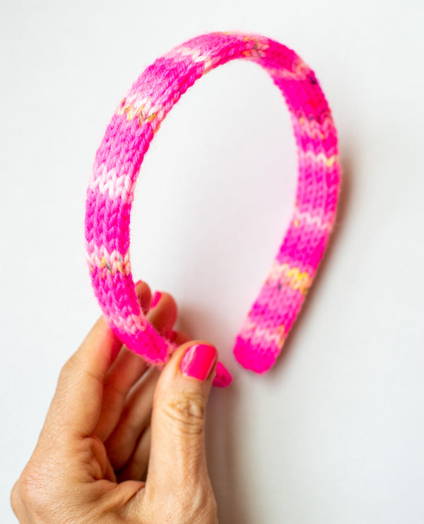 Pretty Pink Please | Sweater Headbands