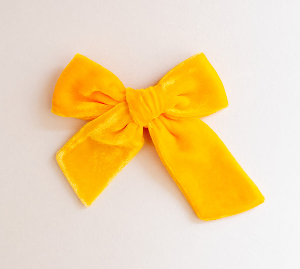 Marigold | Velvet Bows & Headbands