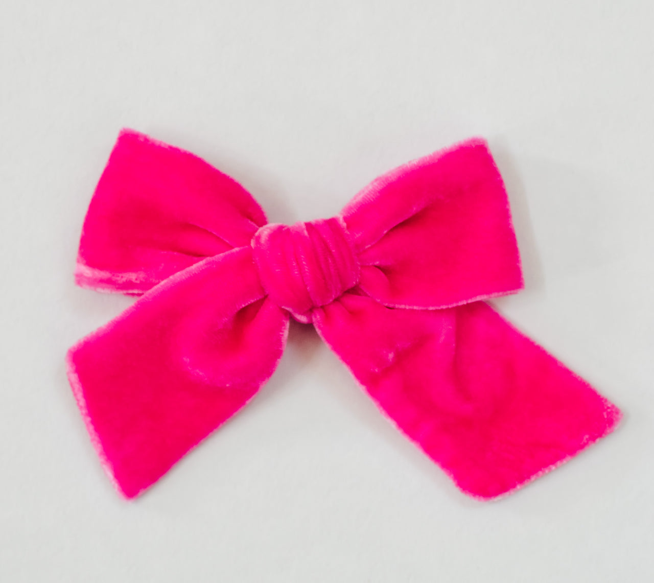 Hot Pink | Velvet Bows & Headbands