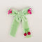 Cherry Pom Pom | Embellished Bows
