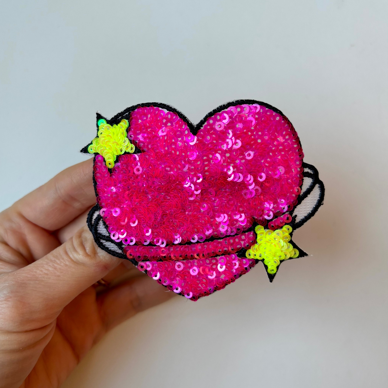 Neon Heart | French Barrettes