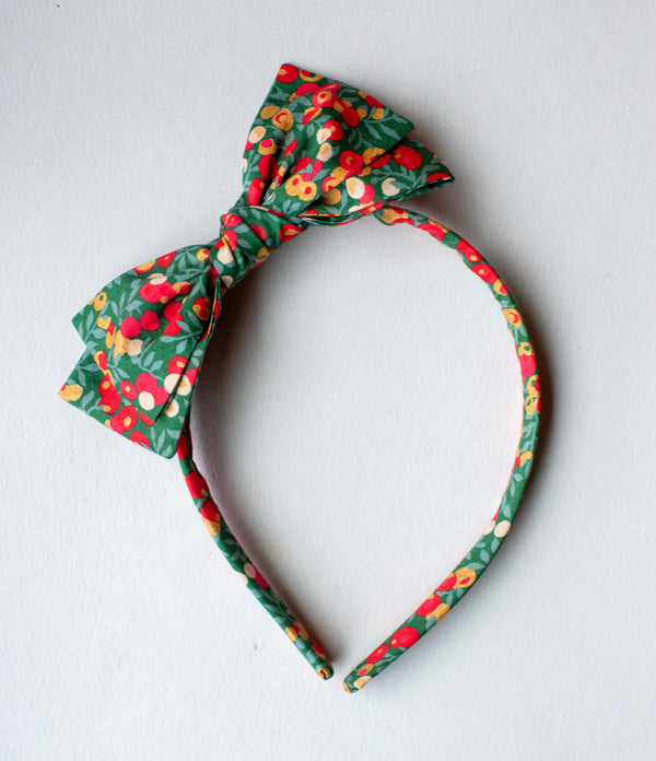 Festive Wiltshire | Liberty headbands