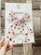 Rainbow Confetti | Beige Tulle