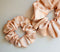 Silk Scrunchie Duo