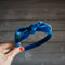 Cobalt Blue | Velvet Headband