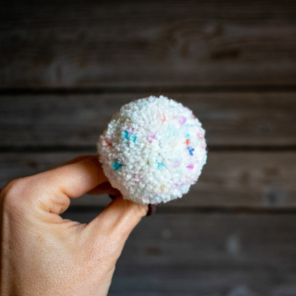 Birthday Cake 2” Pom Poms