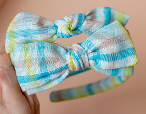 Spring Plaid | Headbands