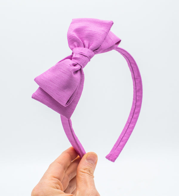 Lilac | Silk Headbands
