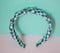 Forest Check with Jewels | Wraparound Headbands