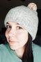 Oatmeal Pom Beanie