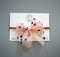 Rainbow Confetti | Beige Tulle