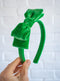 Greenest Green | Velvet Headbands