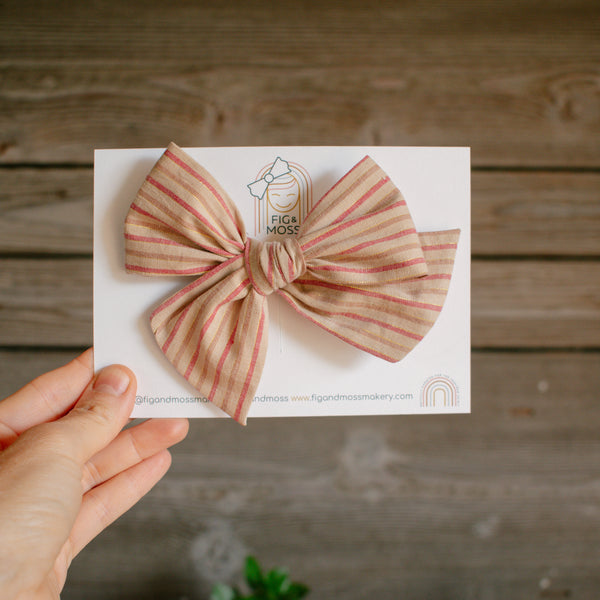 Wheat Stripe | Bows