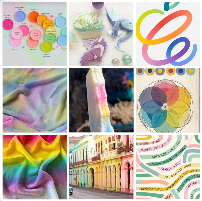 Chasing the Pastel Rainbow