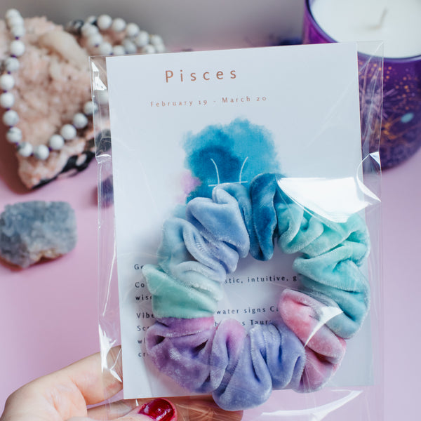 Zodiac Scrunchies