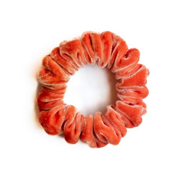 Persimmon | Velvet Scrunchies