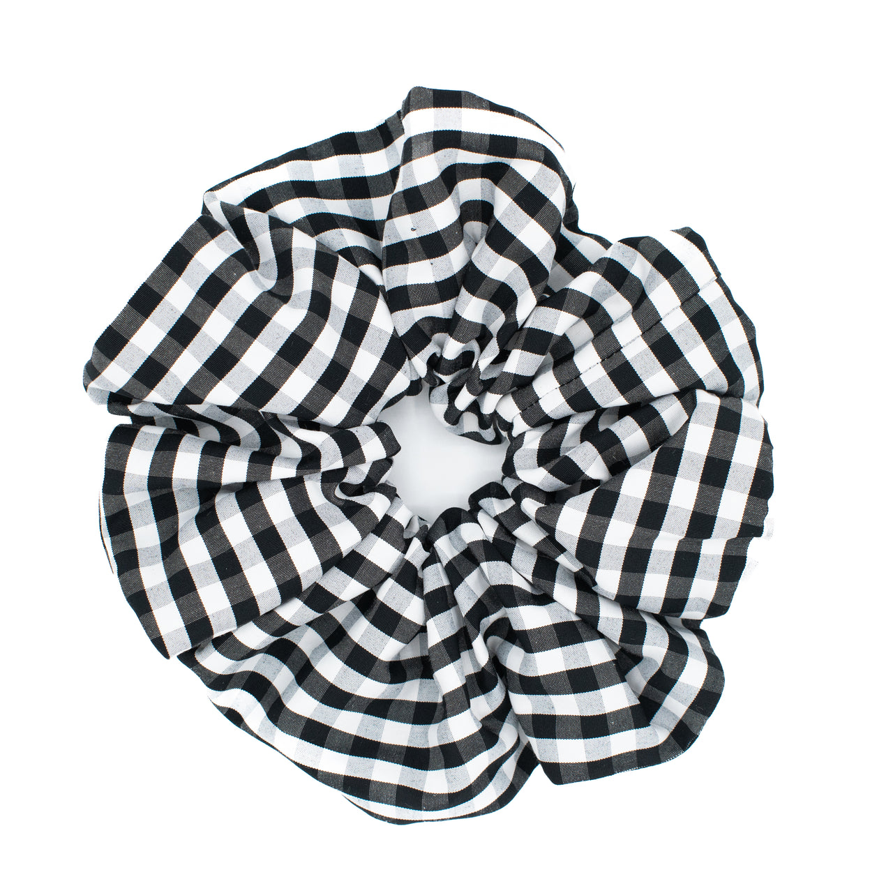B&W Check | Scrunchies