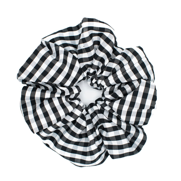 B&W Check | Scrunchies