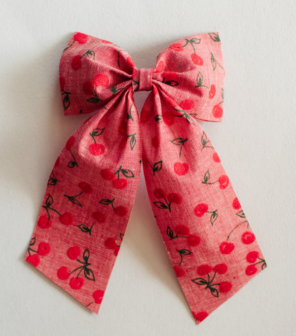 Vintage Cherry | Ribbon Bows