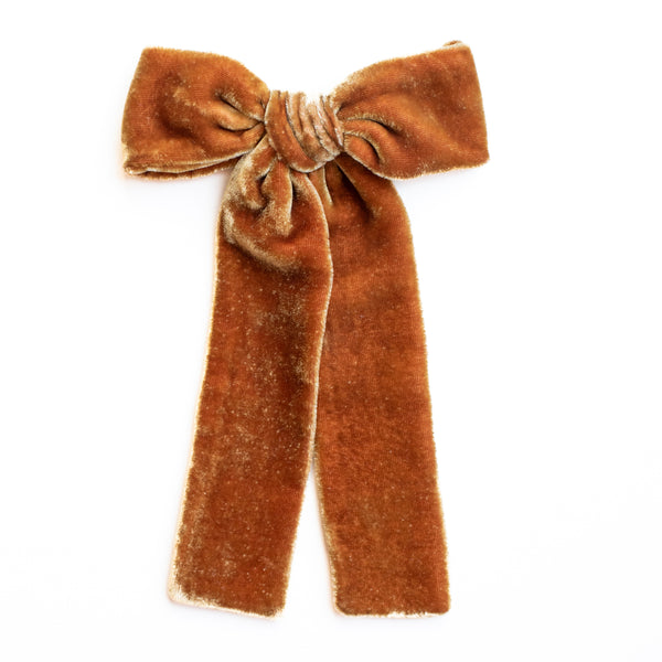 Golden Brown | Velvet Bows