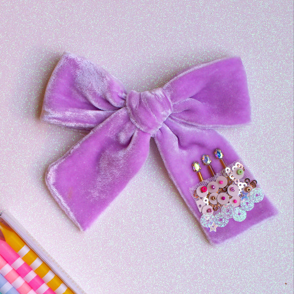 The Birthday Bow | Bright Lilac