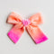 Peach Sherbet | Multicolor Velvet Bows