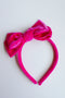 Wonder Pink | Velvet Headbands